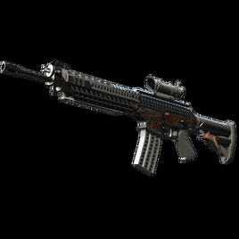 StatTrak™ SG 553 | Тяжёлый метал