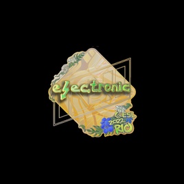 Наклейка | electronic (голографическая) | Рио-2022